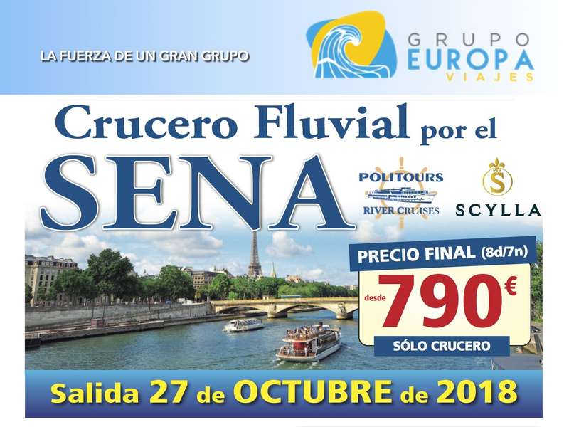 CRUCERO FLUVIAL POR EL SENA