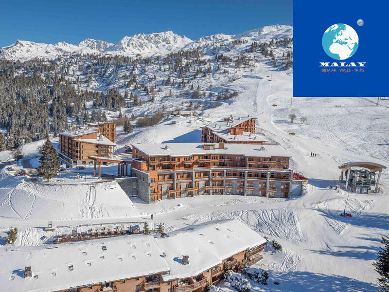 Excursin nieve Alpes Franceses LES ARCS Y LA PLAGNE